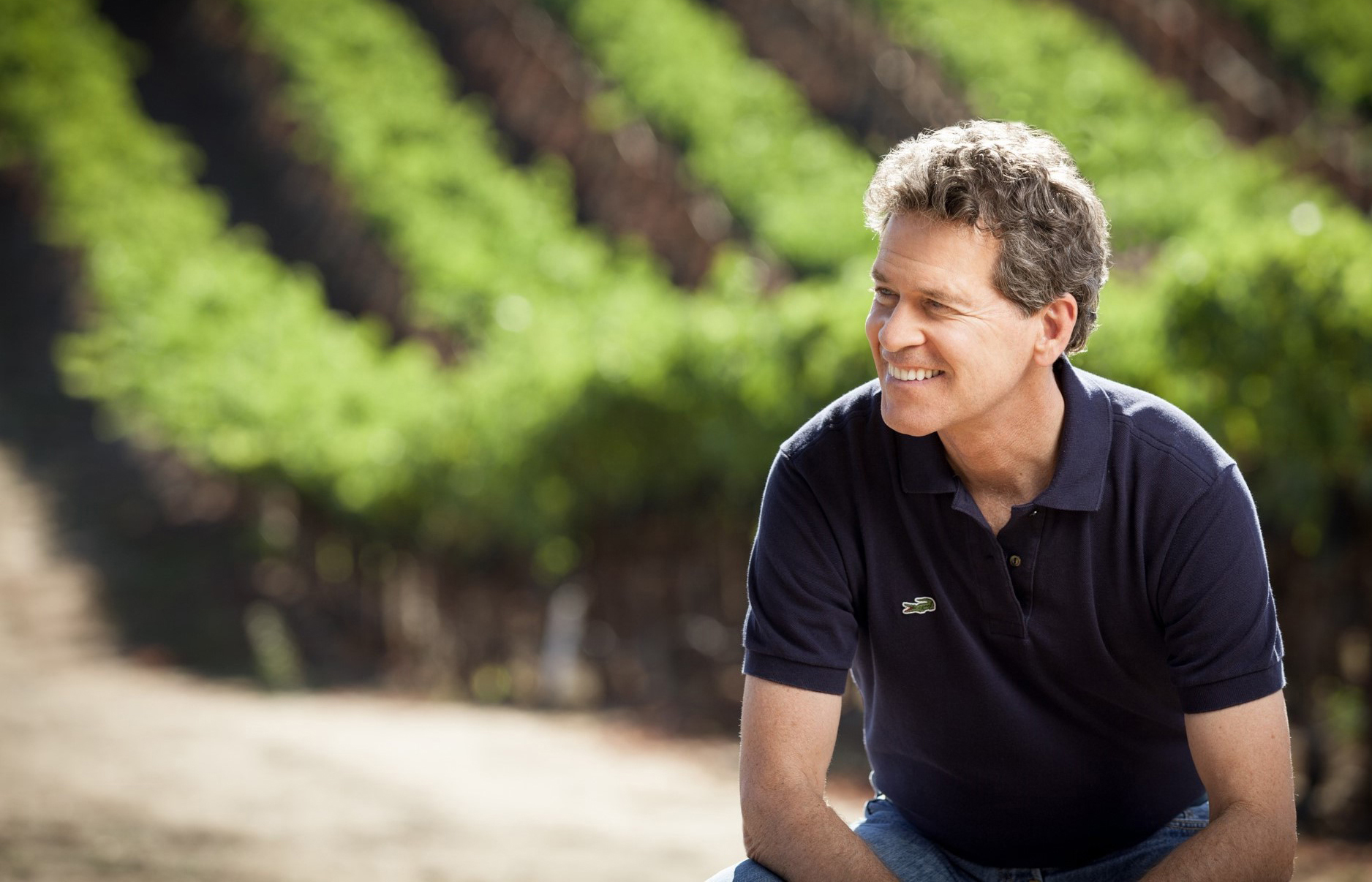 Photograph Copyright Mitch Tobias www.mitchtobias.com (415) 647-0242
Portrait of Paul Hobbs for Paul Hobbs Wines. Nathan Coombs Estate. Vineyards in Napa Valley, California.