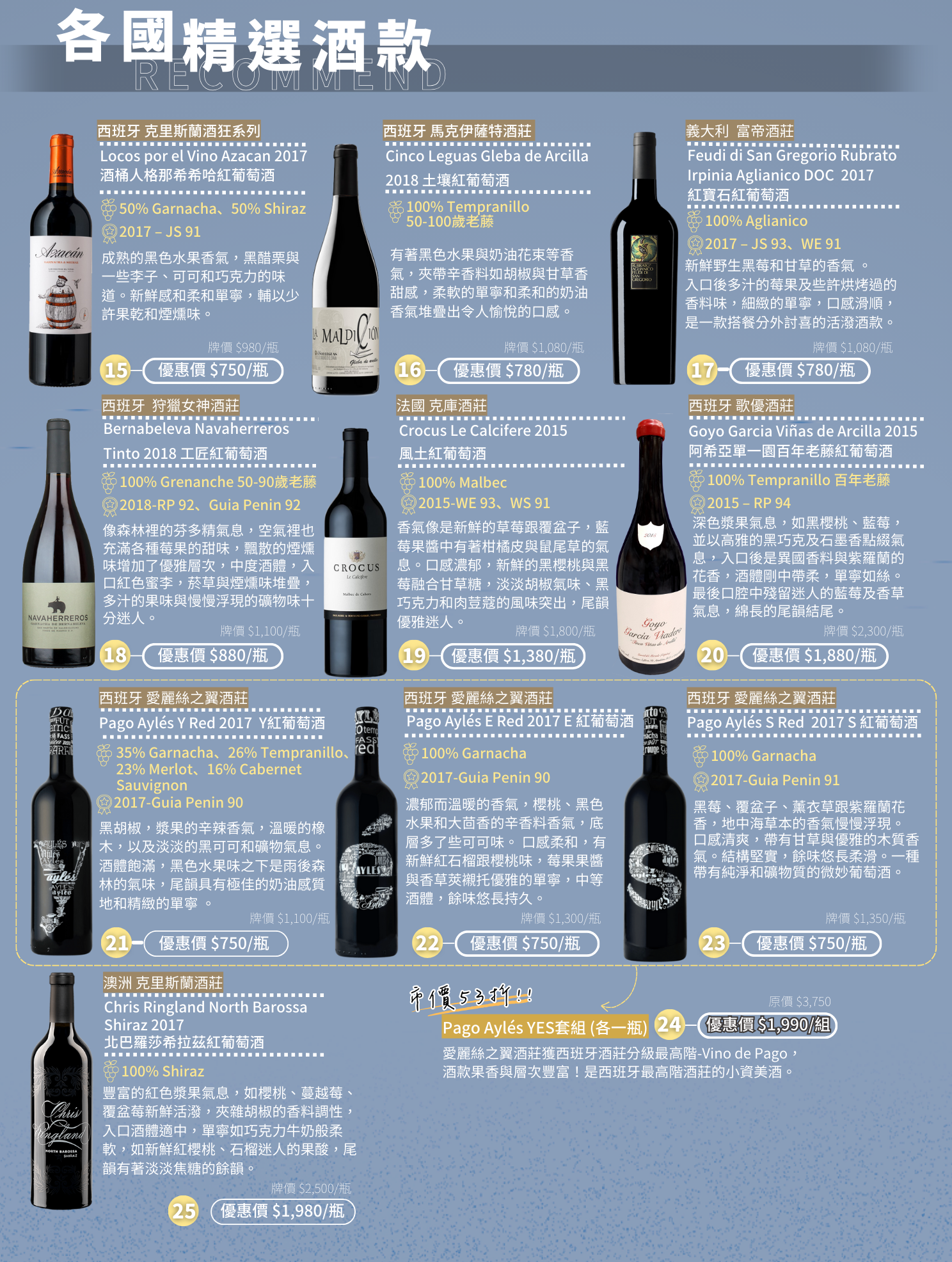 送禮首選 祝福酒久,中秋節送禮推薦!超過30款世界佳釀任您挑選,精選的好酒只想與您共享